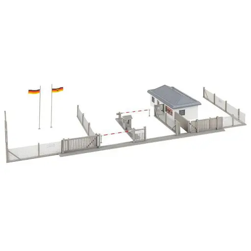 [FA144102] Bâtiment de garde militaire - HO 1/87 - Faller 144102