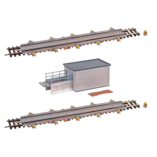 [FA120320] 2 Rail-Freins et Poste de Commande - FALLER 120320 - HO 1/87 - EP IV