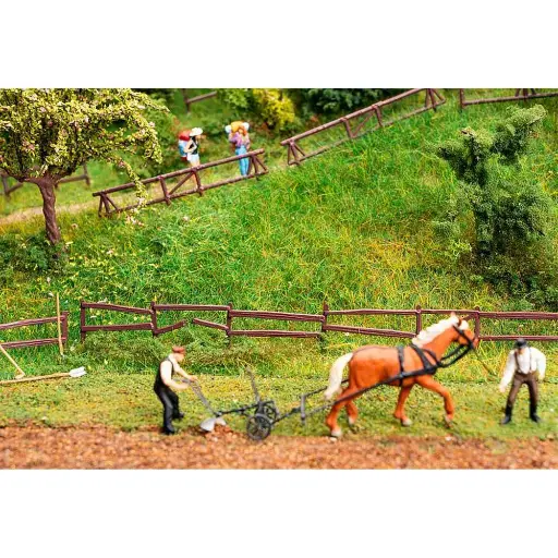 [FA180857] 4 clôtures de jardin et de champs - FALLER 180857 - HO 1/87 - EP III