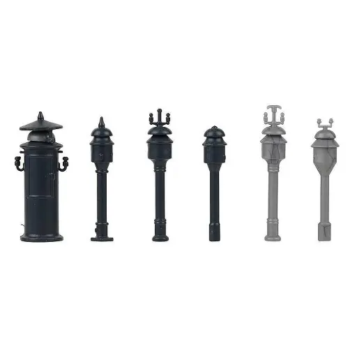 [FA180855] 6 carillons - FALLER 180855 - HO 1/87 - EP II