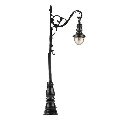 [FA272227] Réverbère à LED miniature Faller 272227 - N 1/160 - lampe cintrée