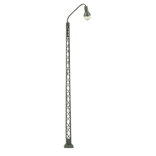 Lot De 5 Lampadaires Doubles 10cm - Décor Train HO 1/87 - Éclairage Réaliste Pour Réseau Ferroviaire éclairage Décor 1/87