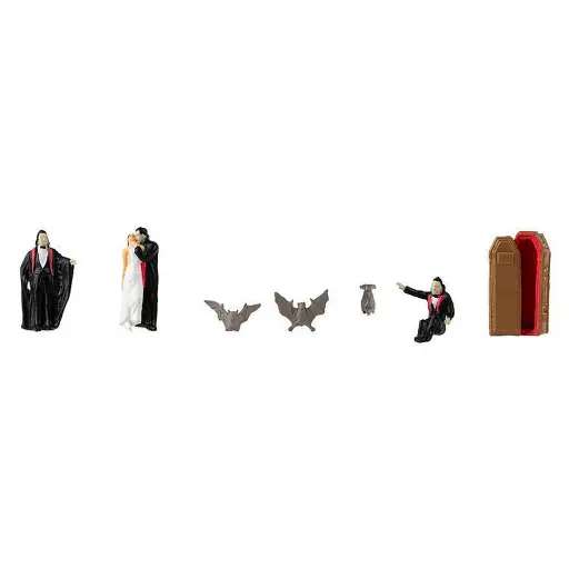 [FA151632] Lot de figurines Comte Dracula FALLER 151632 - HO 1/87
