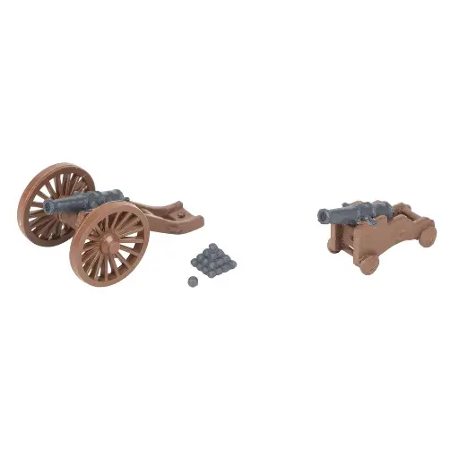 [FA180336] Lot de 3 canons historiques - FALLER 180336 - HO 1/87 - EP I
