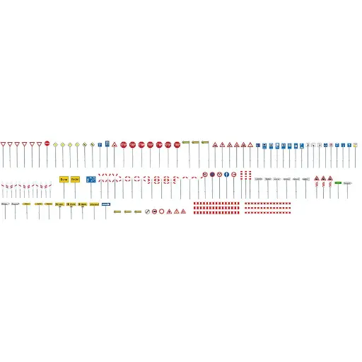 [FA272449] Pack de panneaux de signalisation - Faller 272449 - N 1/160 - EP IV