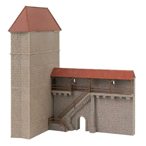 [FA130691] Set murs protection de la vieille Ville - FALLER 130691 - HO 1/87 - EP I
