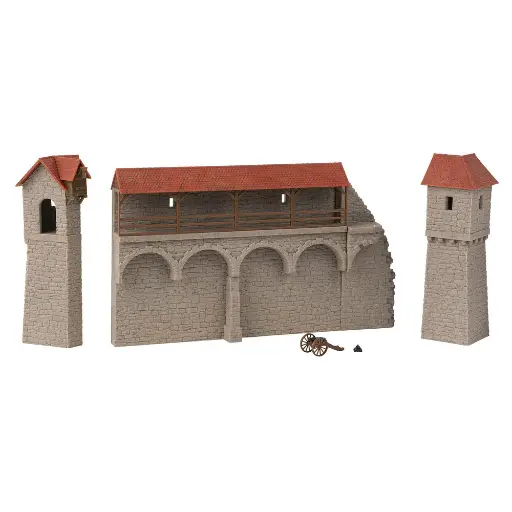 [FA130693] Murailles Vieille Ville & tour de défense - Faller 130693 - HO 1/87 EP I