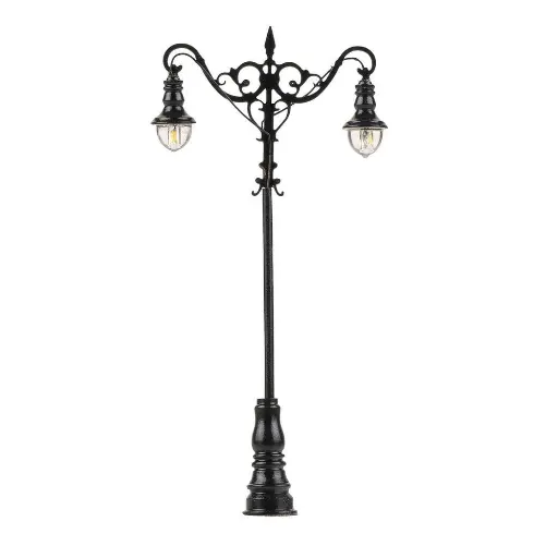 [FA180214] Lampe boule/lanterne suspendu LED Faller 180214 - HO 1/87 hauteur 75  mm
