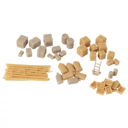[FA180871] Cargaison et accessoires - Faller 180871 - HO 1/87 - EP II