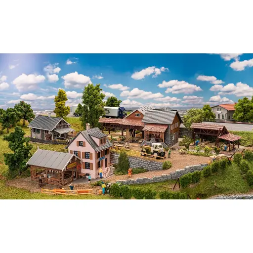 [FA190138] Coffret Scierie - Faller 190138 - HO 1/87