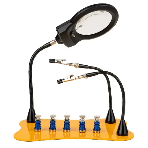 [FA170556] Station de soudage et de travail avec lampe loupe - Faller 170556 - HO/N/Z/TT