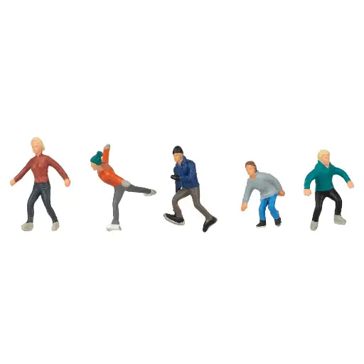 [FA151707] Patineurs sur glace - Faller 151707 - HO 1/87