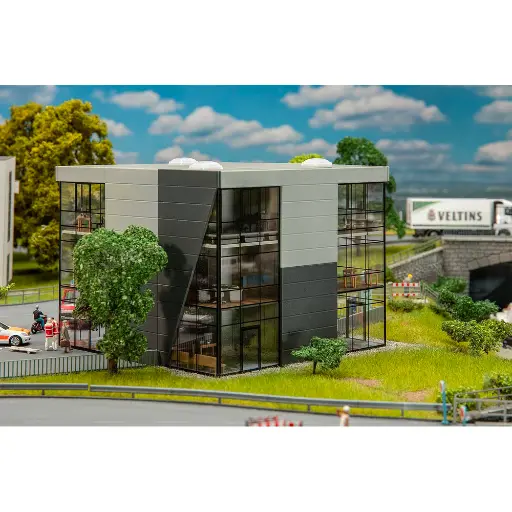 [FA130156] Immeuble de bureau - Faller 130156 - HO 1/87 - EP V