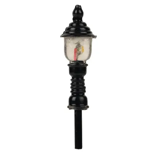 [FA180135] 3 Luminaires de rue LED, historique, blanc chaud - Faller 180135 - HO 1/87