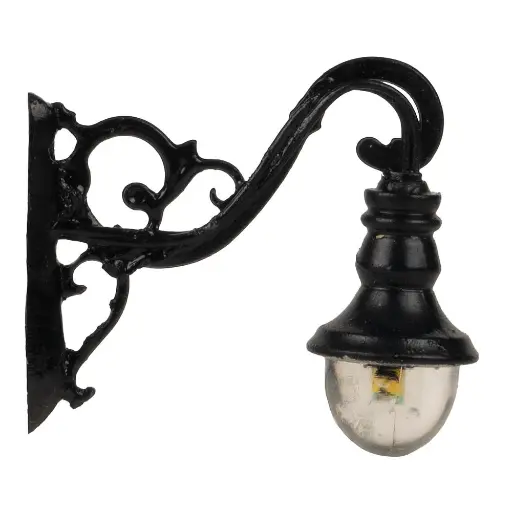 [FA180138] Lot de 3 appliques murales LED blanc chaud - Faller 180138  - HO 1/87