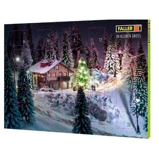[FA272002] Calendrier de l’Avent à Figurines - FALLER 272002 - N 1/160