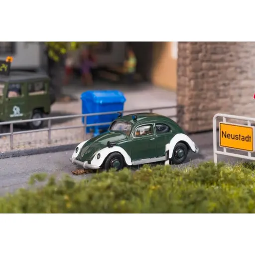 [FA161443] VW Coccinelle Police - FALLER 161443 - HO 1/87