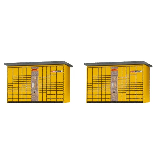 [FA272921] Lot de 2 lockers DHL - Faller 272921 - N 1/160