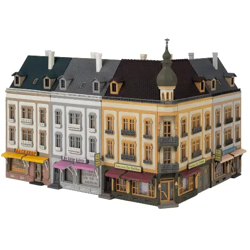 [FA231723] Ligne de maisons de ville Schubertstraße - Faller 231723 - N 1/160