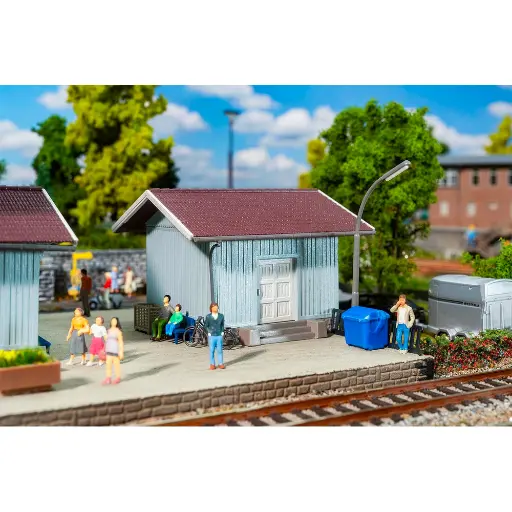 [FA120301] Abri bus - Faller 120301 - HO 1/87 - Ep.III