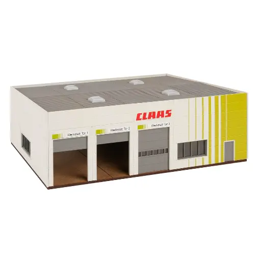 [FA130121] Atelier de machines agricoles CLAAS - Faller 130121 - HO 1/87 - EP VI - 252 x 152 x 85 mm