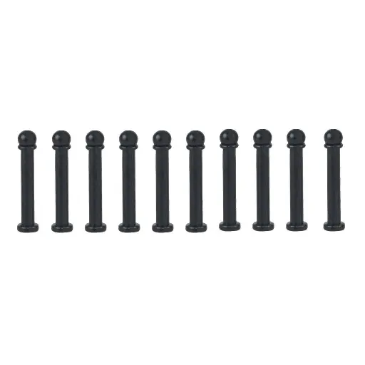 [FA180998] 10 Bornes en fer - Faller 180998 - HO 1/87 - Ep.II
