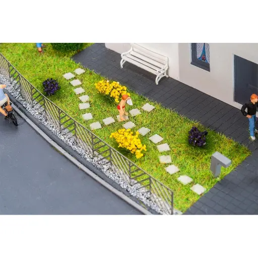 [FA180877] Dalles de terrasse en béton - Faller 180877 - HO 1/87 - EP V - 4 x 4 x 1 mm