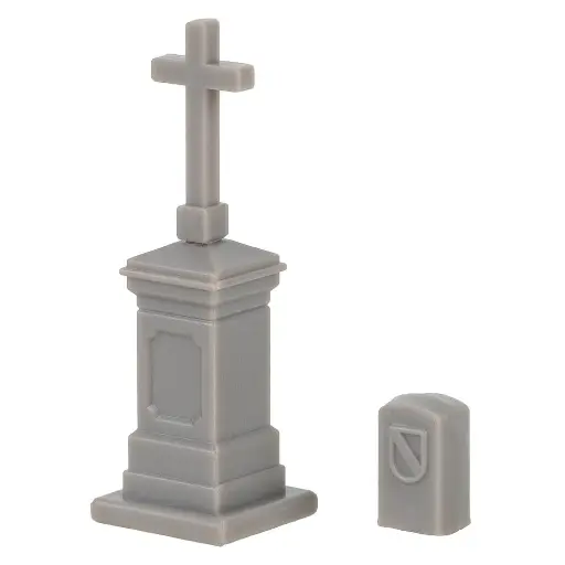[FA180997] Croix de champ et borne frontière - Faller 180997 - HO 1/87 - Ep I