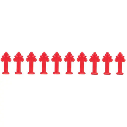 [FA272925] Lot de 10 bouches d'incendie - Faller 272925 - N 1/160