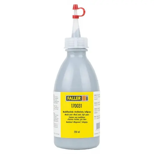 [FA170031] Peinture gris clair pour maquettes - Faller 170031 - 250ml