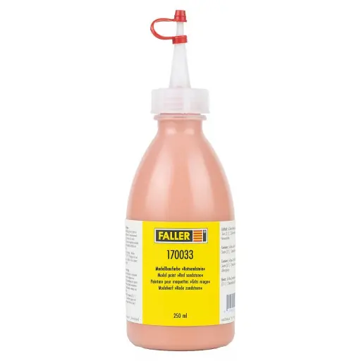 [FA170033] Peinture pour maquettes - Faller 170033 - Grès rouge