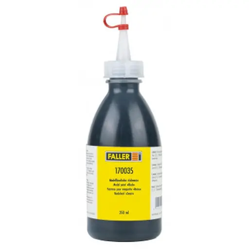 [FA170035] Peinture noire pour maquettes - Faller 170035 - 250ml