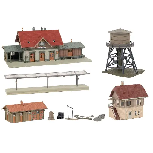 [FA239011] Coffret promotionnel de la gare de Feldsee - Faller 239011 - N 1/160