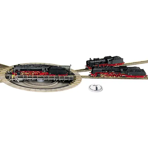 [FL6152] Plaque tournante à commande électrique et sorties à alimentation individuelle