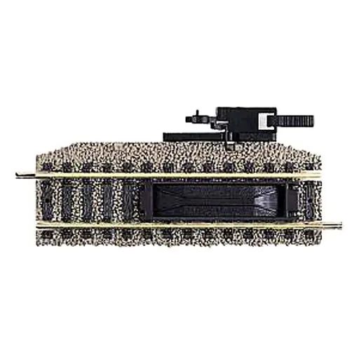 [FL6114] Rail ballasté de découplement à commande manuelle, longueur 100mm - Fleischmann 6114