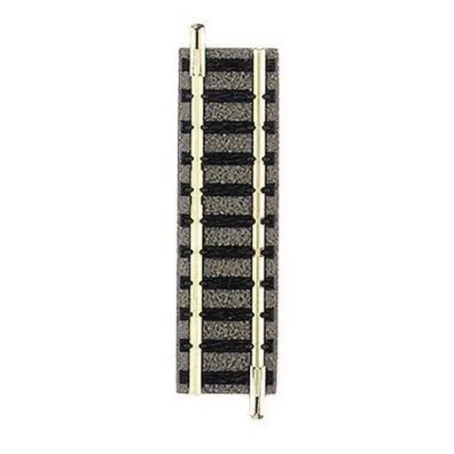 [FL9102] Rail droit avec ballast 57,5 mm Fleischmann 9102 - N : 1/160 - Code 80