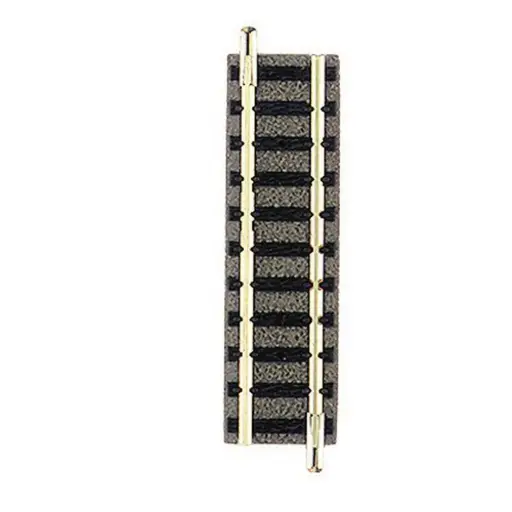 [FL9102] Rail droit avec ballast 57,5 mm code 80 - Fleischmann 9102 - N 1/160 - 2R