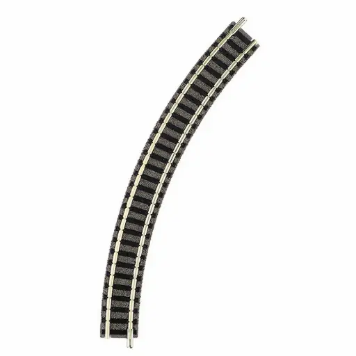 [FL9120] Rail courbe ballasté R1 192 mm 45° code 80 - Fleischmann 9120 - N 1/160 - 2R