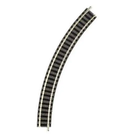 [FL9120] Rail courbe ballasté rayon R1 192 mm 45° Fleischmann 9120 - N : 1/160 - Code 80