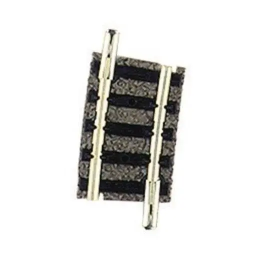 [FL9123] Rail courbe ballasté rayon R1 192 mm 7,5° Fleischmann 9123 - N : 1/160 - Code 80