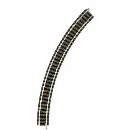 [FL9125] Rail courbe ballasté R2 225,6 mm 45° code 80 - Fleischmann 9125 - N 1/160 - 2R