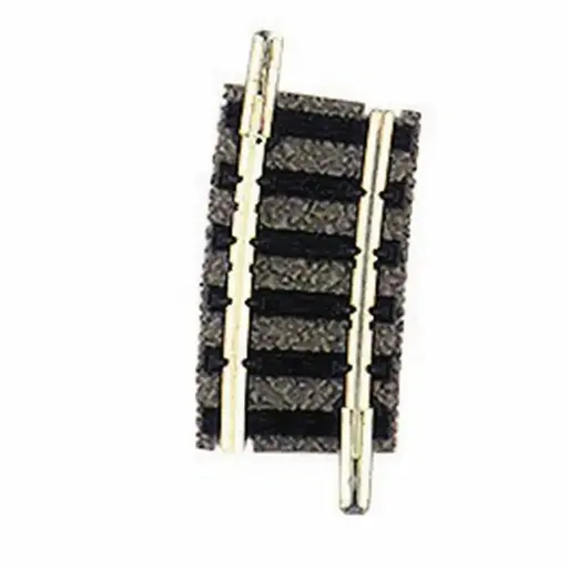 [FL9128] Rail courbe ballasté R2 225,6 mm 7,5° code 80 - Fleischmann 9128 - N 1/160 - 2R