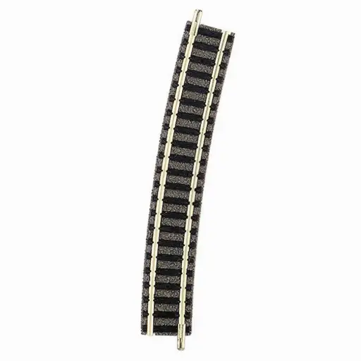 [FL9131] Rail courbe ballasté R3 396,4 mm 15° code 80 - Fleischmann 9131 - N 1/160 - 2R