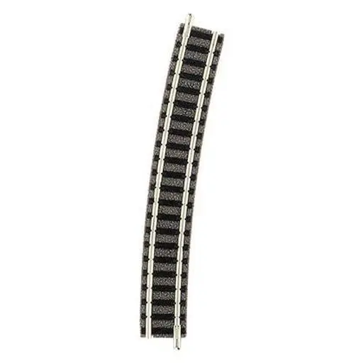[FL9136] Rail courbe ballasté rayon R4 430 mm 15° Fleischmann 9136 - N : 1/160 - Code 80