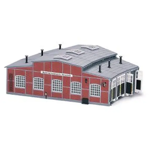 [FL9475] Remise à locomotive circulaire à monter FLEISCHMANN 9475 - N 1/160