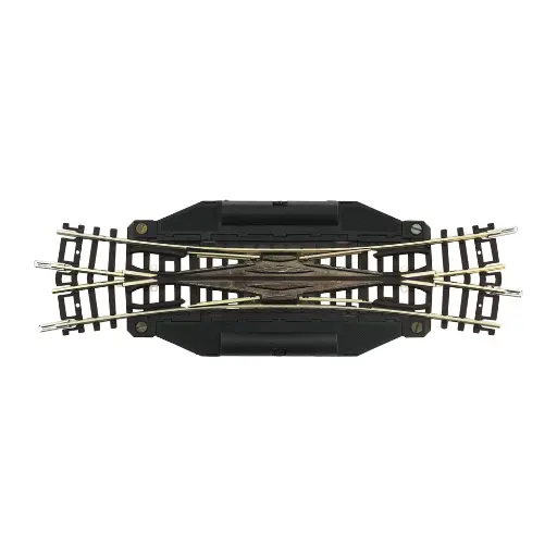 [FL22246] Traversée Jonction Double Motorisée 15° - 129.8mm FLEISCHMANN 22246 - N 1/160