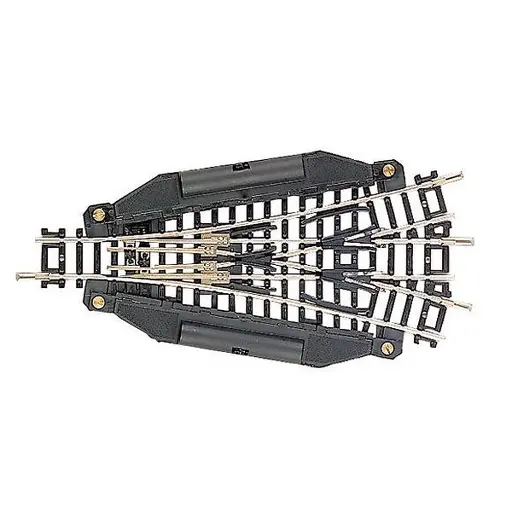 [FL22247] Aiguillage Triple Motorisé 112.6mm - 15° & 15° - FLEISCHMANN 22247 | N 1/160