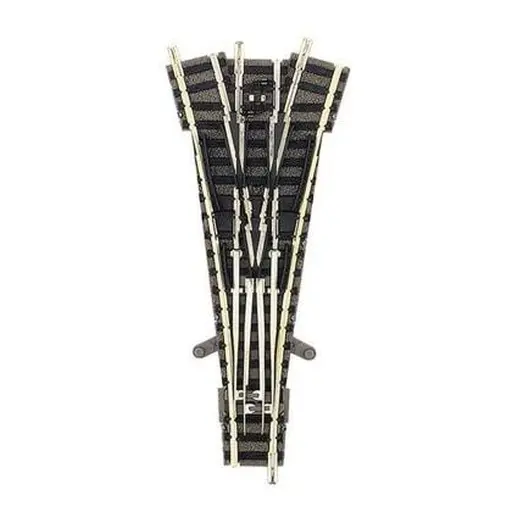 [FL9157] Aiguillage triple non polarisé - 111 mm & 15° Fleischmann 9157 code 80 - N 1/160