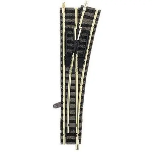 [FL9171] Aiguillage à droite Fleischmann 9171 cœur plastique code 80 - N 1/160