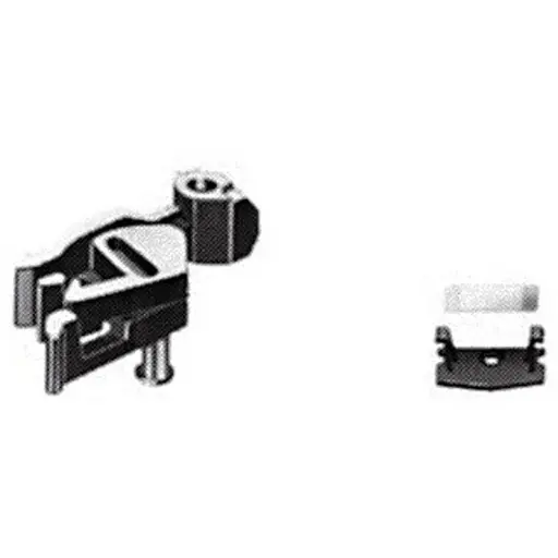 [FL9542] Attelages PROFI avec ressort de rappel plat et plaque de fermeture (à pattes courtes)